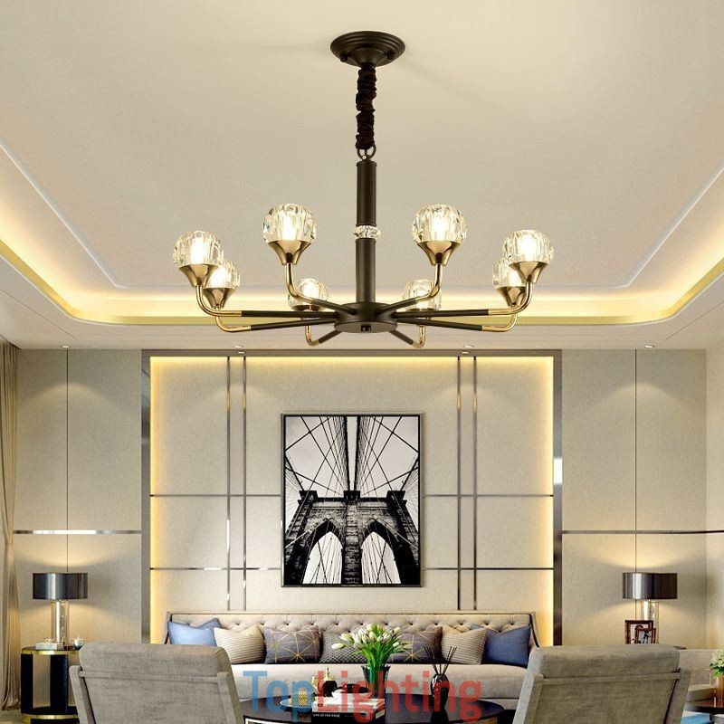 Modern Crystal Pendant Light Elegant Crystal Chandelier