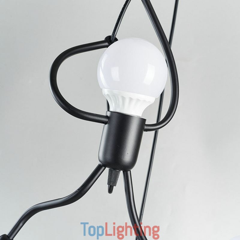 Modern Simple Pendant Light Little Man Shape Lamp Creative Light