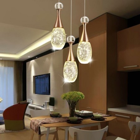 Seeded Glass Teardop Cluster Pendant Lighting Seeded Glass Teardop Cluster Pendant Lighting