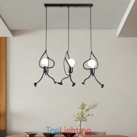 Modern Pendant Light Creative Little Man Shape Lamp Individual Home Light Modern Pendant Light Creative Little Man Shape Lamp Individual Home Light