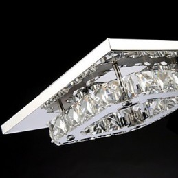 Modern Contemporary Electroplated Metal Flush Mount