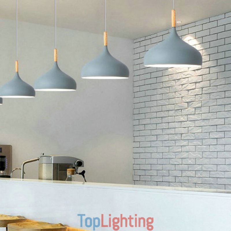 Modern Pendant Light Aluminum Macaron Lamp Home Adjustable Light