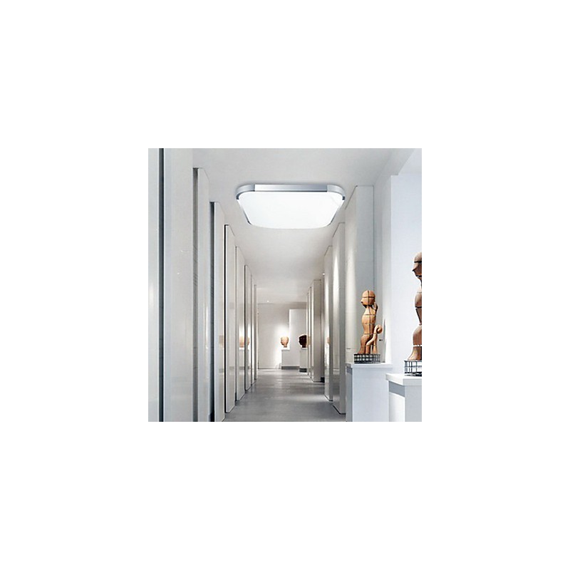 Modern Contemporary Electroplated Metal Flush Mount