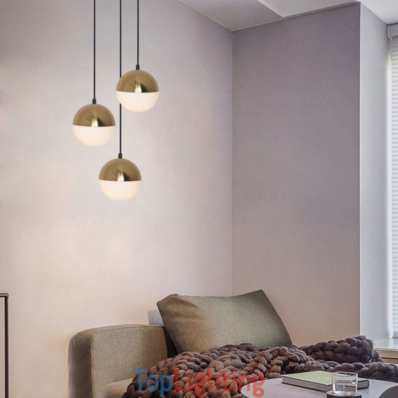 Nordic Ball Cluster Pendant Light Modern Creative Round Shape Lamp Lighting