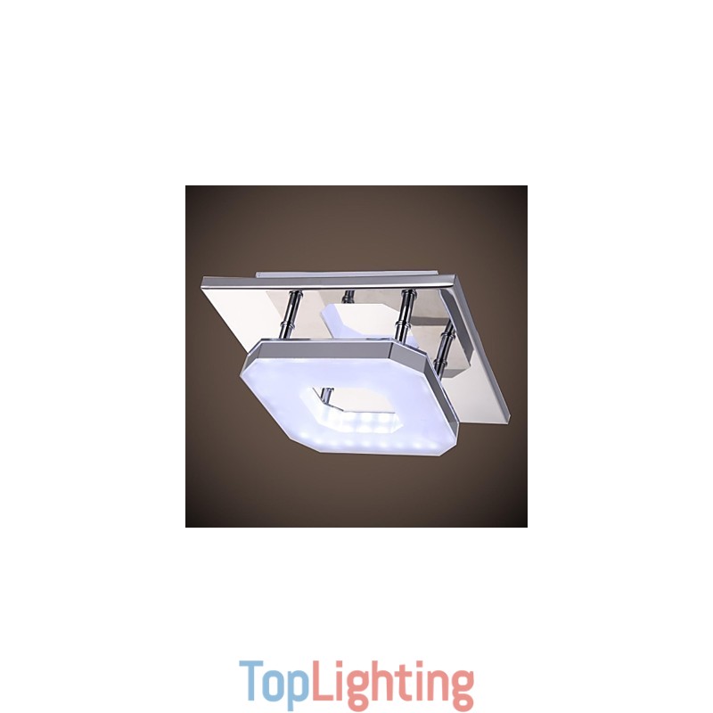 Acrylic Flush Mount 1 light Modern Acrylic Electroplating Stainless Steel