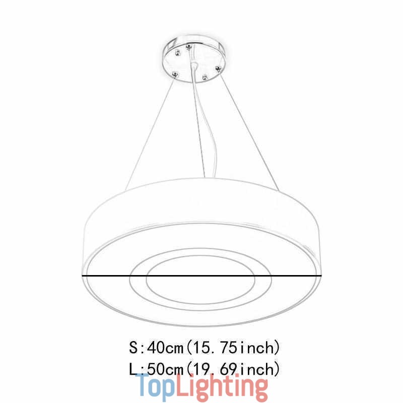 Modern Unique Pendant Light Round Lamp Simple Warmth Lighting Light