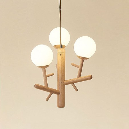 Nordic Creative Wooden Pendant Light Nordic Creative Wooden Pendant Light