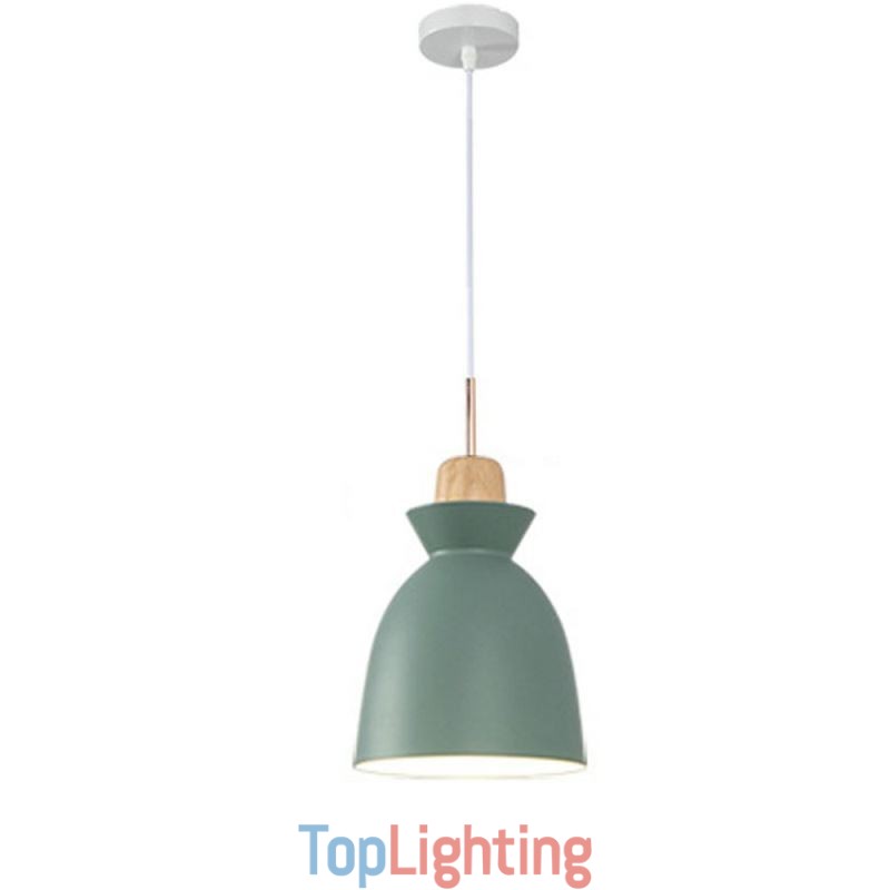 Pendant Light Nordic Metal Dome Macaron Colors Lamp Light