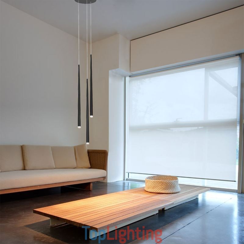 Modern Simple Pendant Light Cylinder Shape Lighting Meteor Rain Lamp Light
