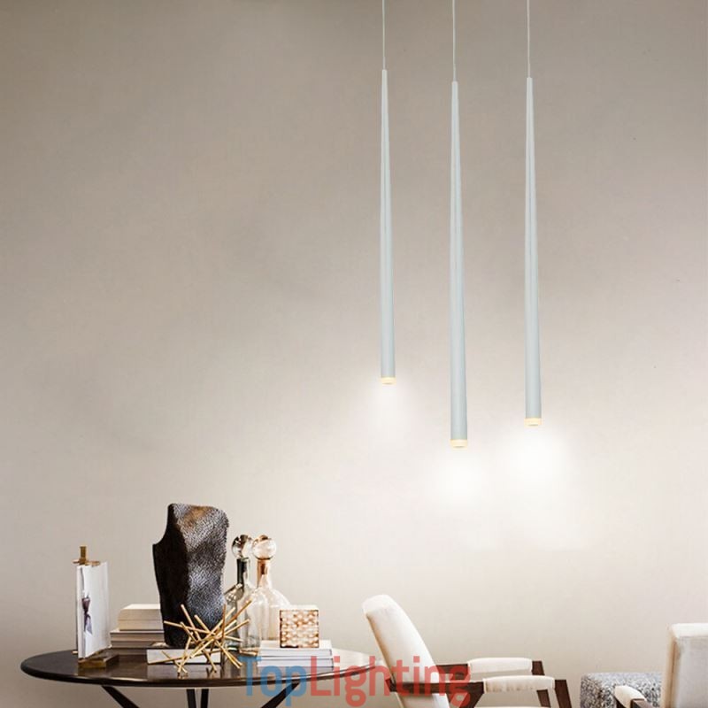 Contemporary Pendant Light Cylinder Shape Lamp Meteor Rain Lighting