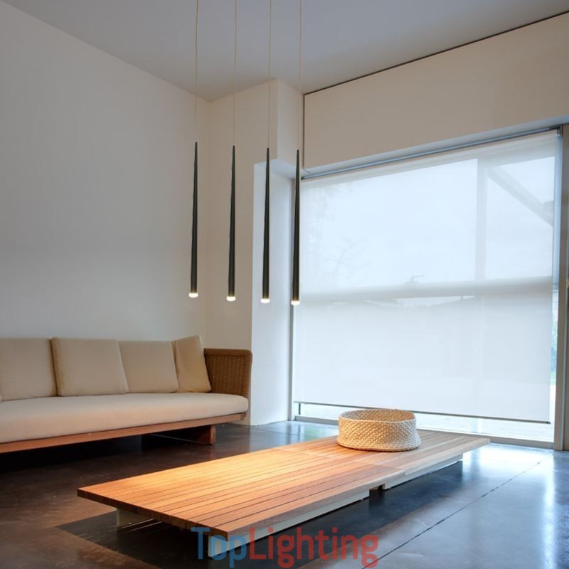 Contemporary Pendant Light Cylinder Shape Lamp Meteor Rain Lighting