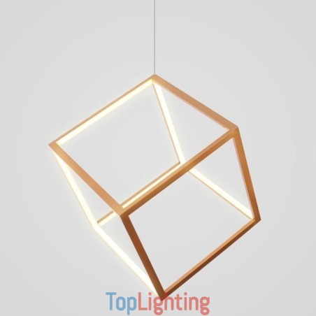 Postmodern Pendant Light Geometric Gold Hanging Light Postmodern Pendant Light Geometric Gold Hanging Light