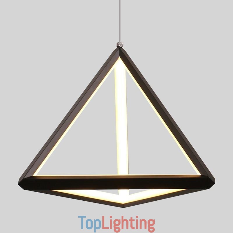 Postmodern Pendant Light Geometric Triangle Light Creative Lamp Lighting