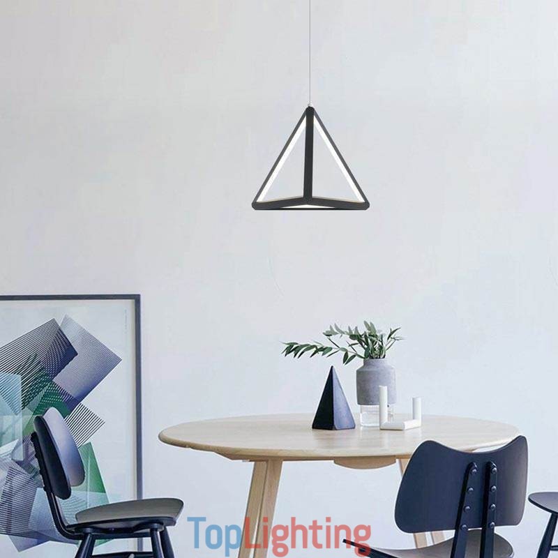 Postmodern Pendant Light Geometric Triangle Light Creative Lamp Lighting