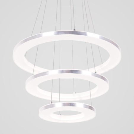 Modern Pendant Light Acrylic 3 Rings Lamp 40+30+20cm Modern Pendant Light Acrylic 3 Rings Lamp 40+30+20cm