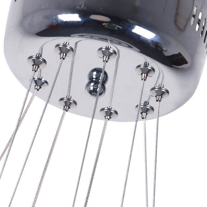 Modern Pendant Light Acrylic 3 Rings Lamp 40+30+20cm