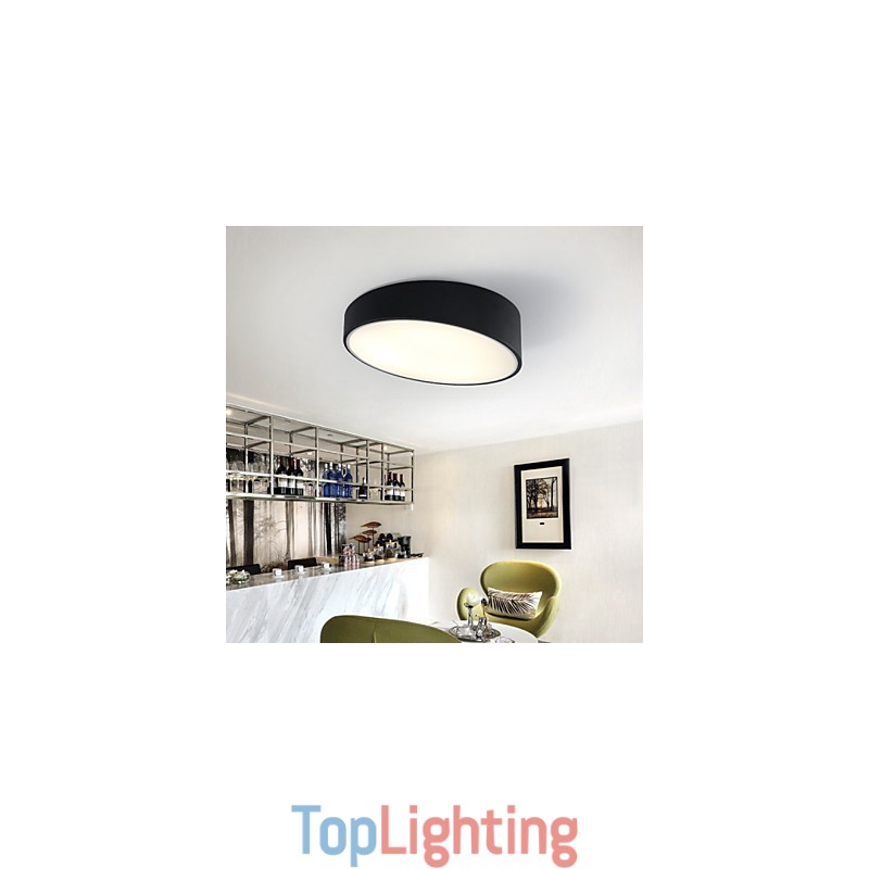 Contemporary And Contracted Creative Cylindrical Wrought Iron Dome Light