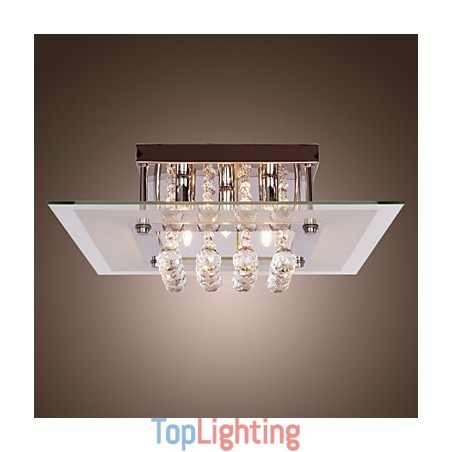 Ceiling Light Modern Crystal Living 5 Lights Ceiling Light Modern Crystal Living 5 Lights