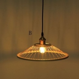 Dome Bamboo Pendant Light Hand Woven Pendant Light