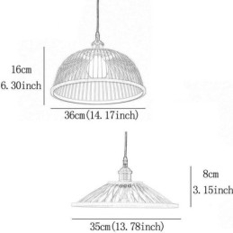 Dome Bamboo Pendant Light Hand Woven Pendant Light