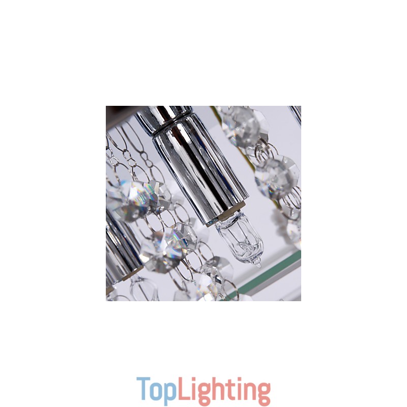 Ceiling Light Modern Crystal Living 5 Lights
