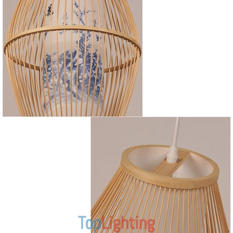 Classical Handmade Bamboo Pendant Light