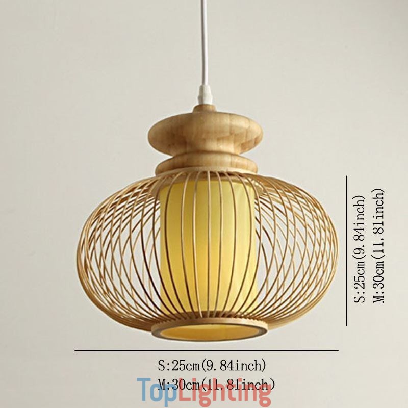 Nordic Exquisite Bamboo Pendant Light