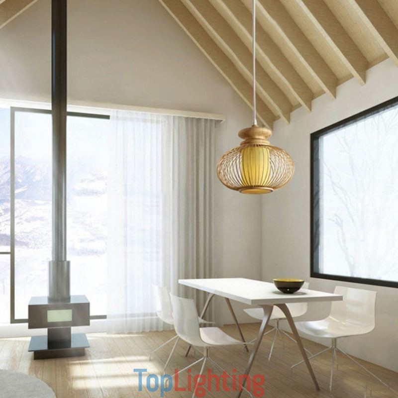 Nordic Exquisite Bamboo Pendant Light
