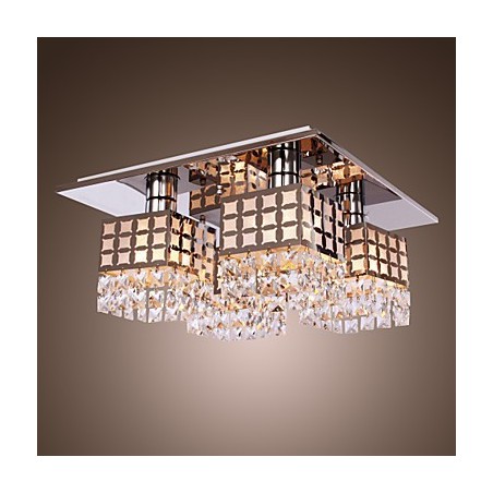 Chandelier Modern Crystal Stainless Living 4 Lights Chandelier Modern Crystal Stainless Living 4 Lights
