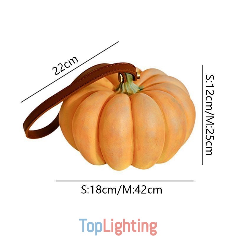 Portable Pumpkin Lantern Japanese Retro Outdoor Portable Lamp