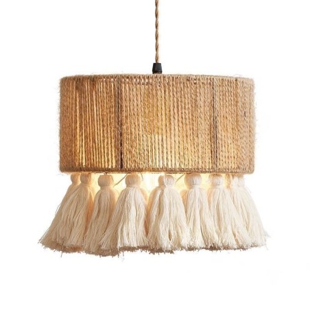 Hemp Rope Pendant Light Retro Decoration Ceiling Light Tassel Lamp Shade Hemp Rope Pendant Light Retro Decoration Ceiling Light Tassel Lamp Shade