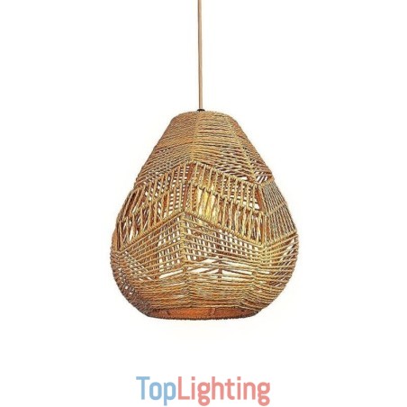 Nordic Retro Ceiling Light Natural Paper Rope Handwoven Lampshade Nordic Retro Ceiling Light Natural Paper Rope Handwoven Lampshade