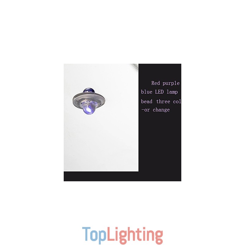 Modern Contemporary Glass Flush Mount