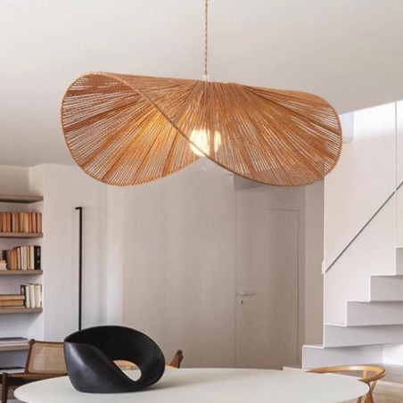 Retro Pendant Light Creative Wabi Sabi Straw Hat Hemp Rope Ceiling Light Retro Pendant Light Creative Wabi Sabi Straw Hat Hemp Rope Ceiling Light