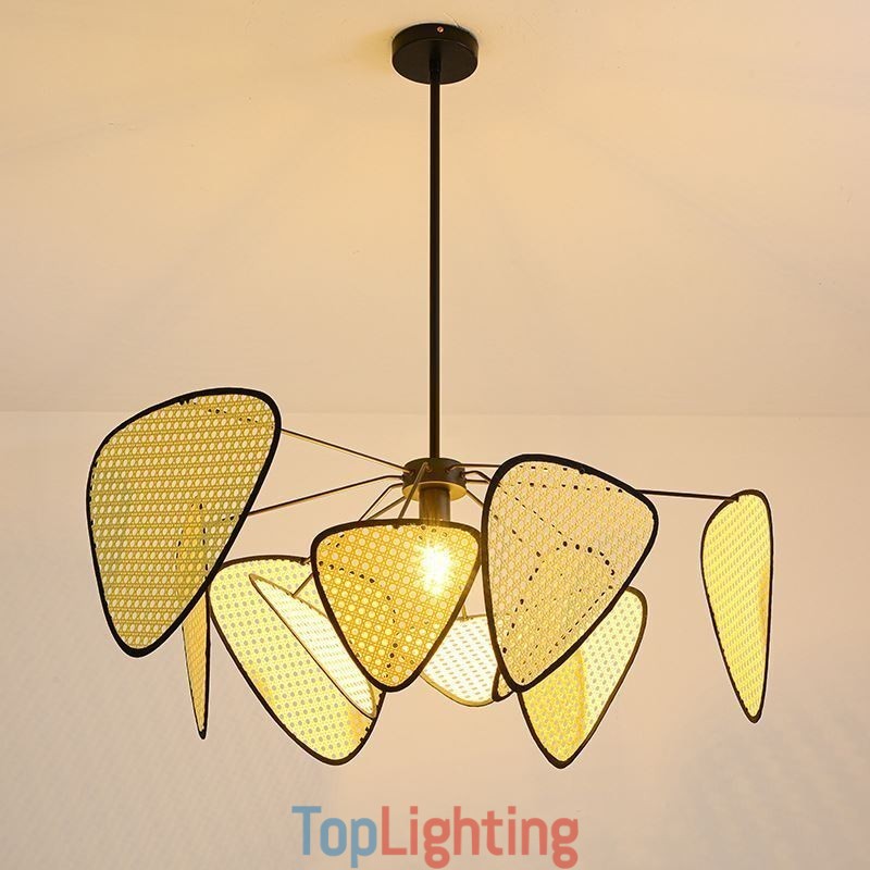 Pendant Light Natural Simple Hand Weaved Ceiling Lamp