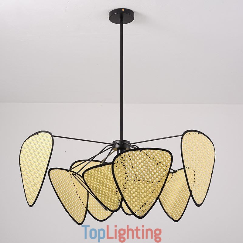 Pendant Light Natural Simple Hand Weaved Ceiling Lamp