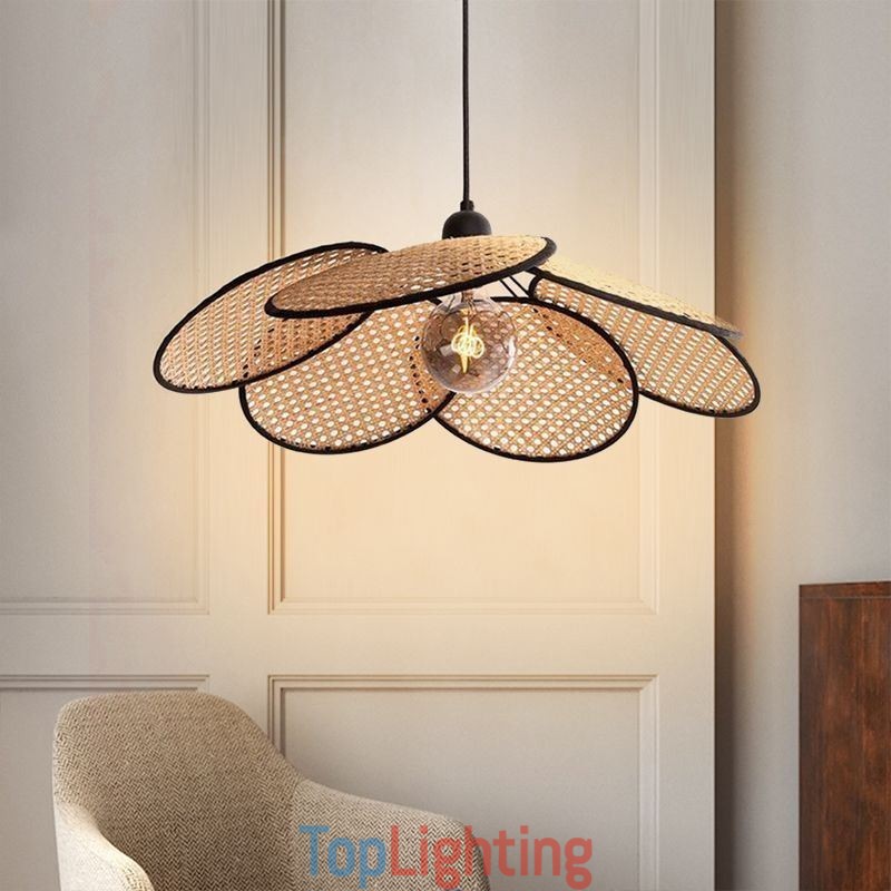 Pendant Light Natural Simple Hand Weaved lamp