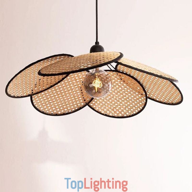 Pendant Light Natural Simple Hand Weaved lamp