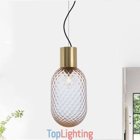 Grid Glass Pendant Light Modern Iron Simple Ceiling Light Grid Glass Pendant Light Modern Iron Simple Ceiling Light
