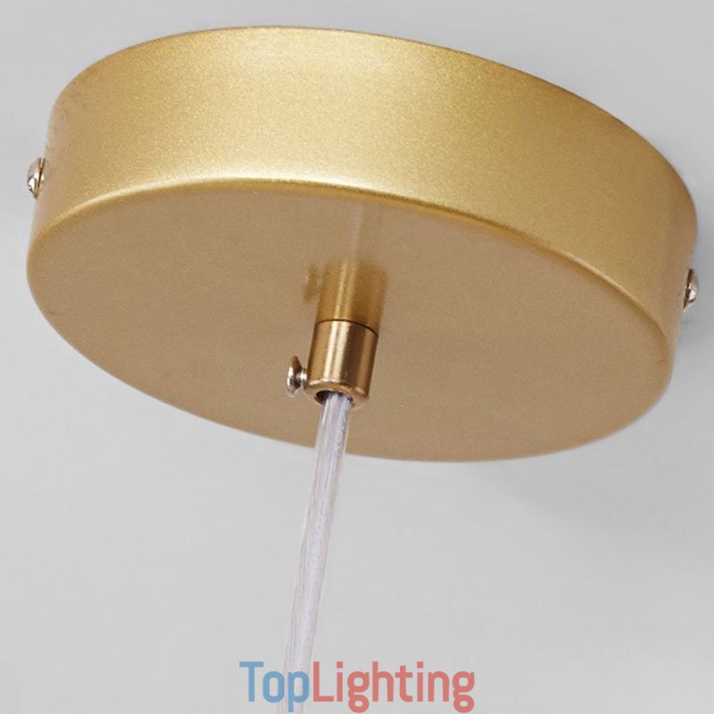 Pendant Light Modern Simple Magic Beans Molecular Wrought Iron Glass Ceiling Light