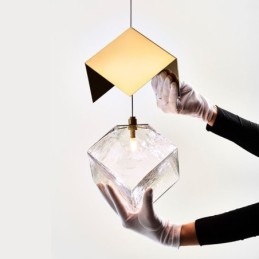 Creative Glass Pendant Light Pavilion Ceiling Lights