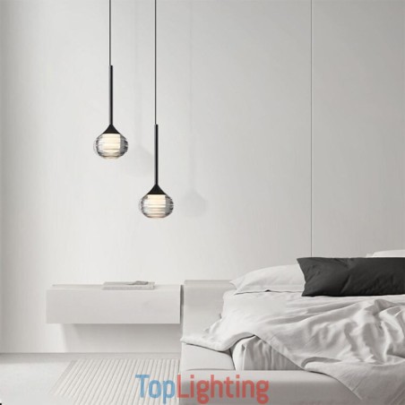 Simple Glass Pendant Light Black Decorative Ceiling Lights Simple Glass Pendant Light Black Decorative Ceiling Lights