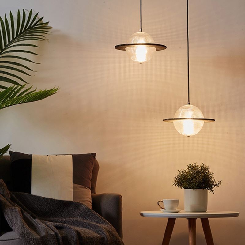 Modern Glass Pendant Light Shape Ceiling Lamp