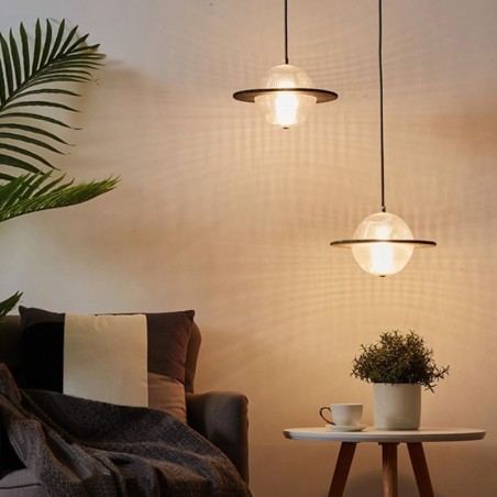 Modern Glass Pendant Light Shape Ceiling Lamp