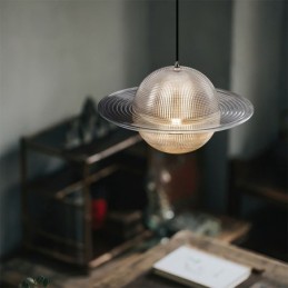 Modern Glass Pendant Light Shape Ceiling Lamp