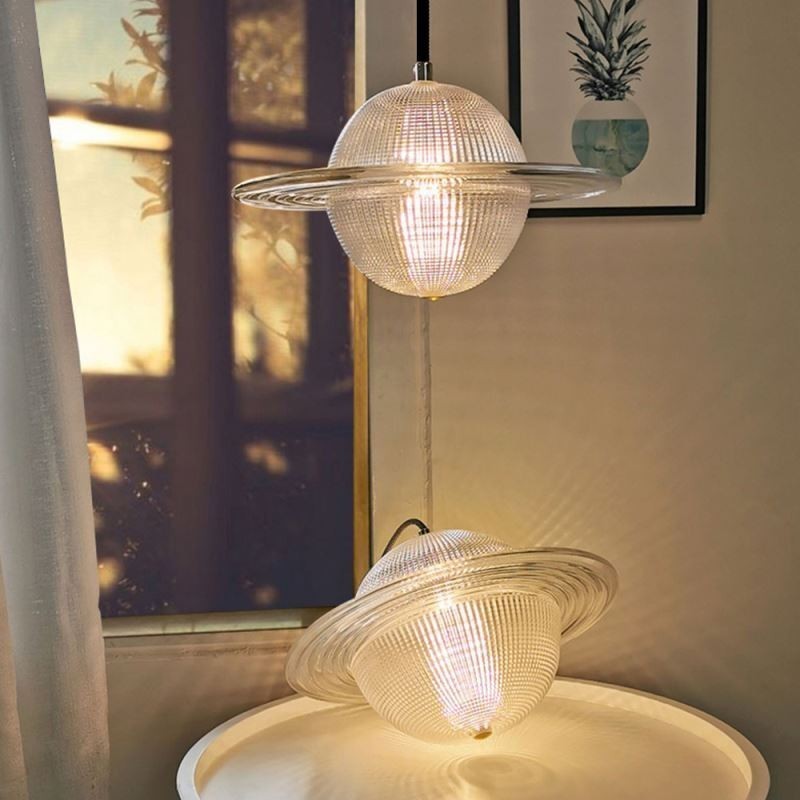 Modern Glass Pendant Light Shape Ceiling Lamp