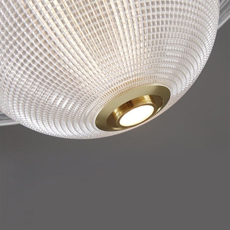 Modern Glass Pendant Light Shape Ceiling Lamp