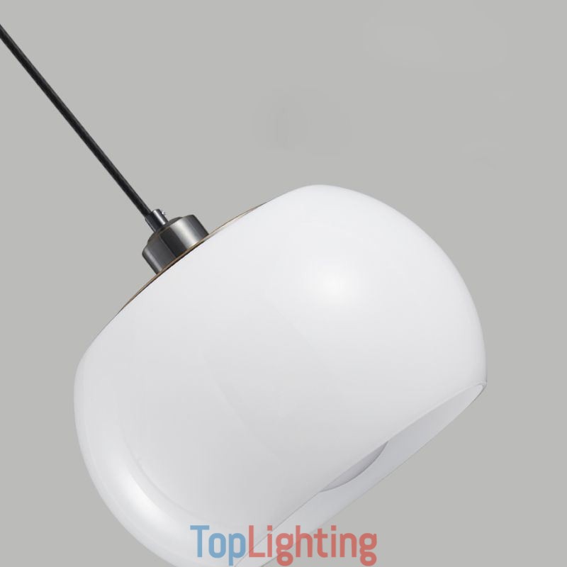 Modern Glass Pendant Light Pumpkin Design Pendant Lamp