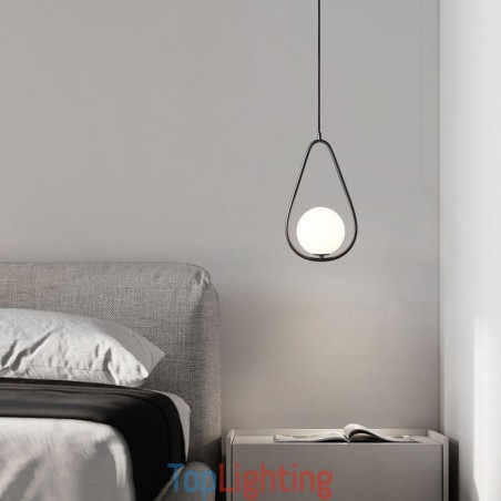 Modern Globe Pendant Light Glass Water Drop Pendant Lamp Modern Globe Pendant Light Glass Water Drop Pendant Lamp