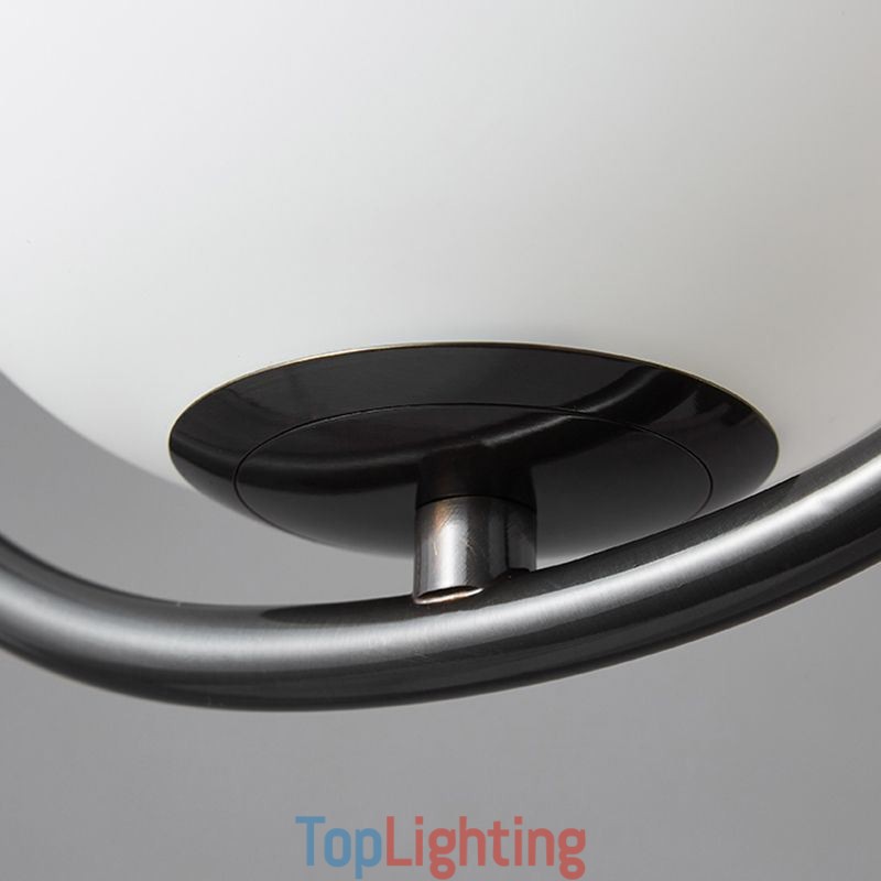 Modern Globe Pendant Light Glass Water Drop Pendant Lamp